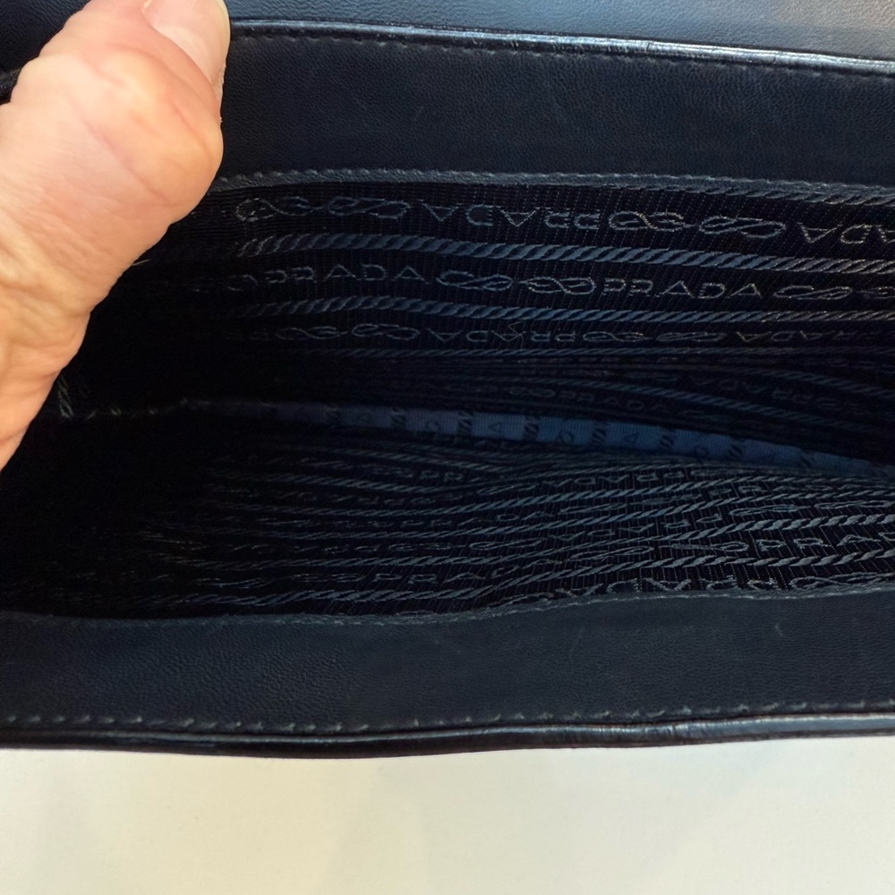 Rare Archival Prada 1990s Vitello Driver Bag - Collector’s Piece - Picture 11 of 16